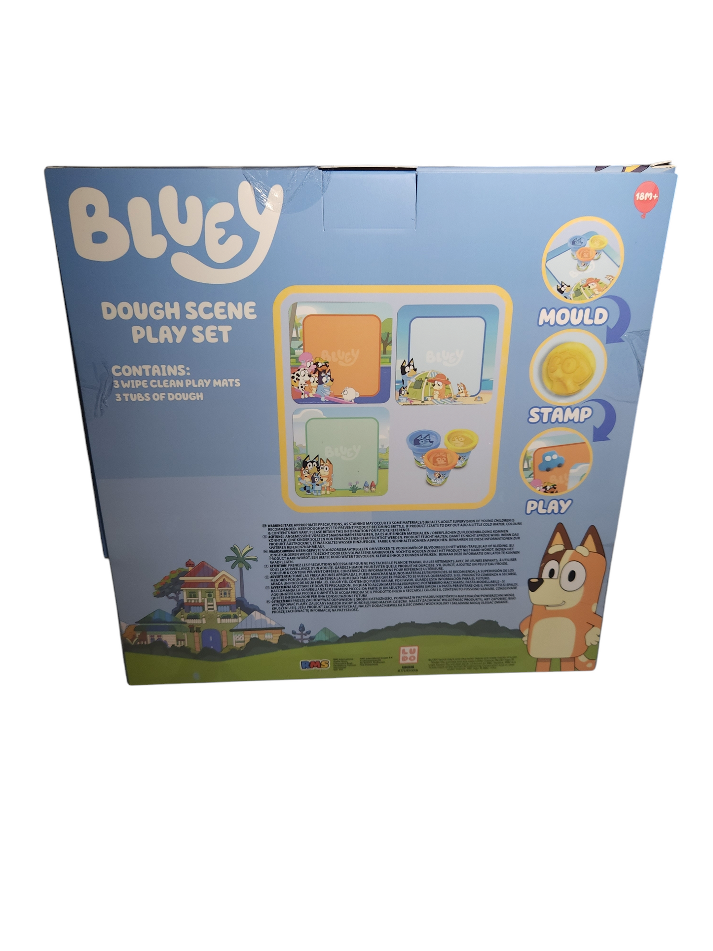 Bluey Dough play set for kids