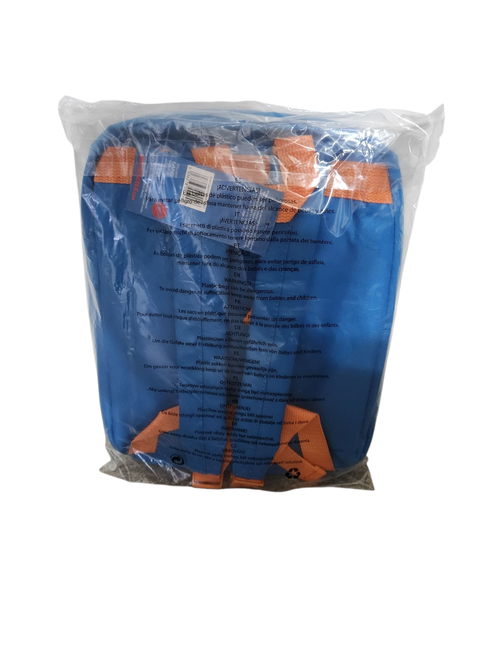 Hotwheels Backpack with Checkered Flag Design and Flame Motif