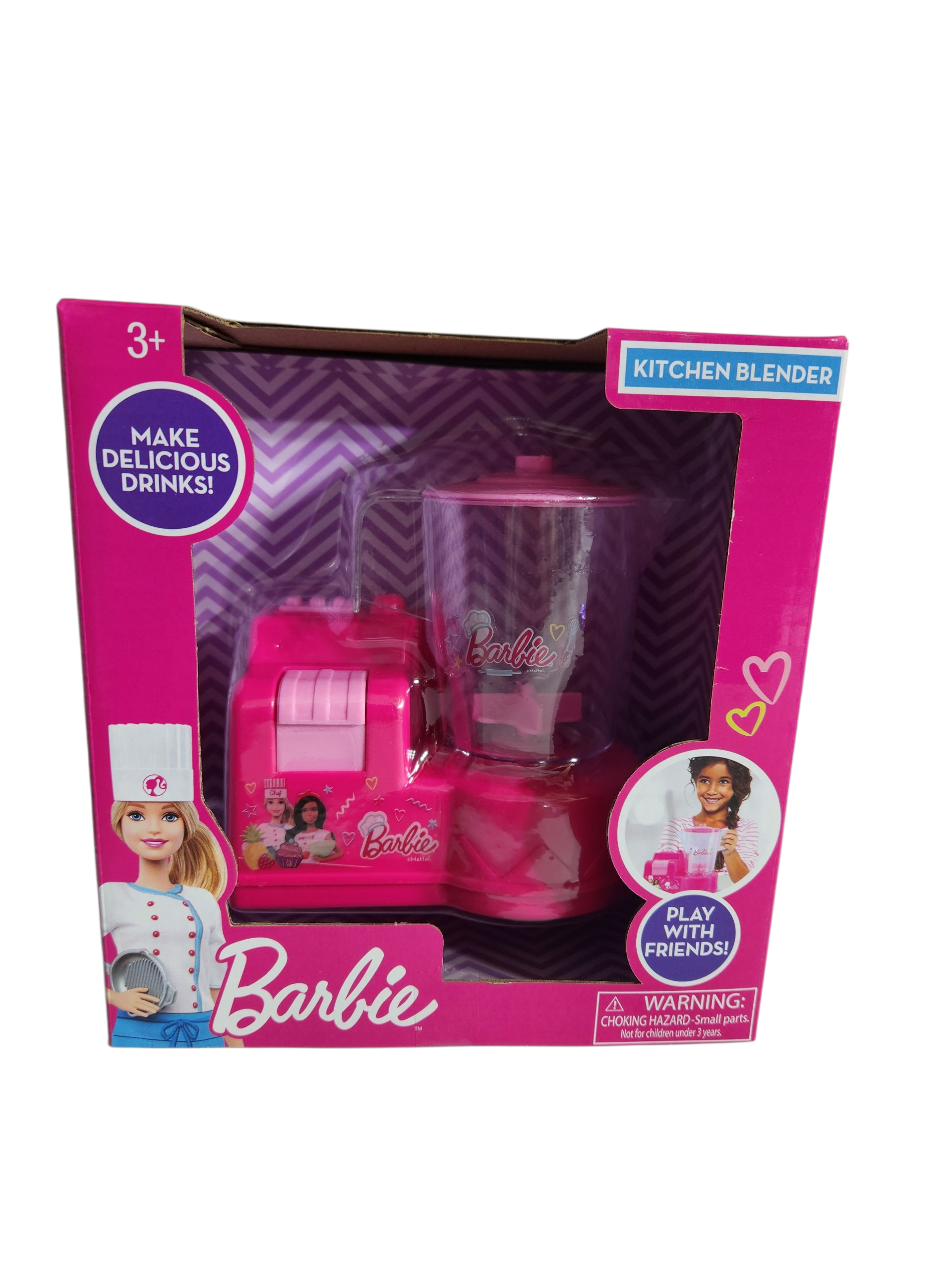 Barbie Kitchen Mixer Toaster & Blender for Kids Age 3+ Play with Friends ..