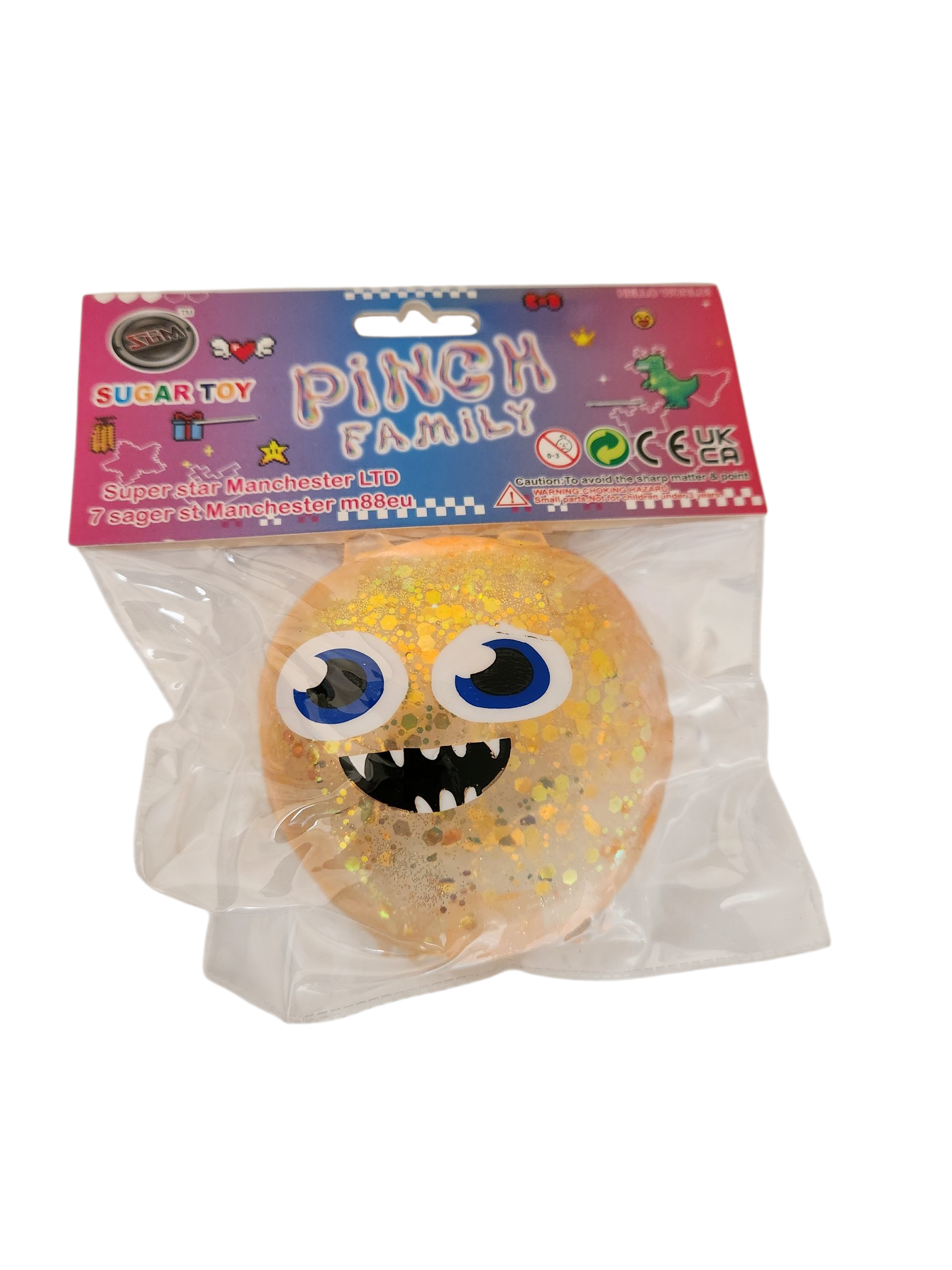 Squishy Monsters - Sugar Glitter  Stress Relief