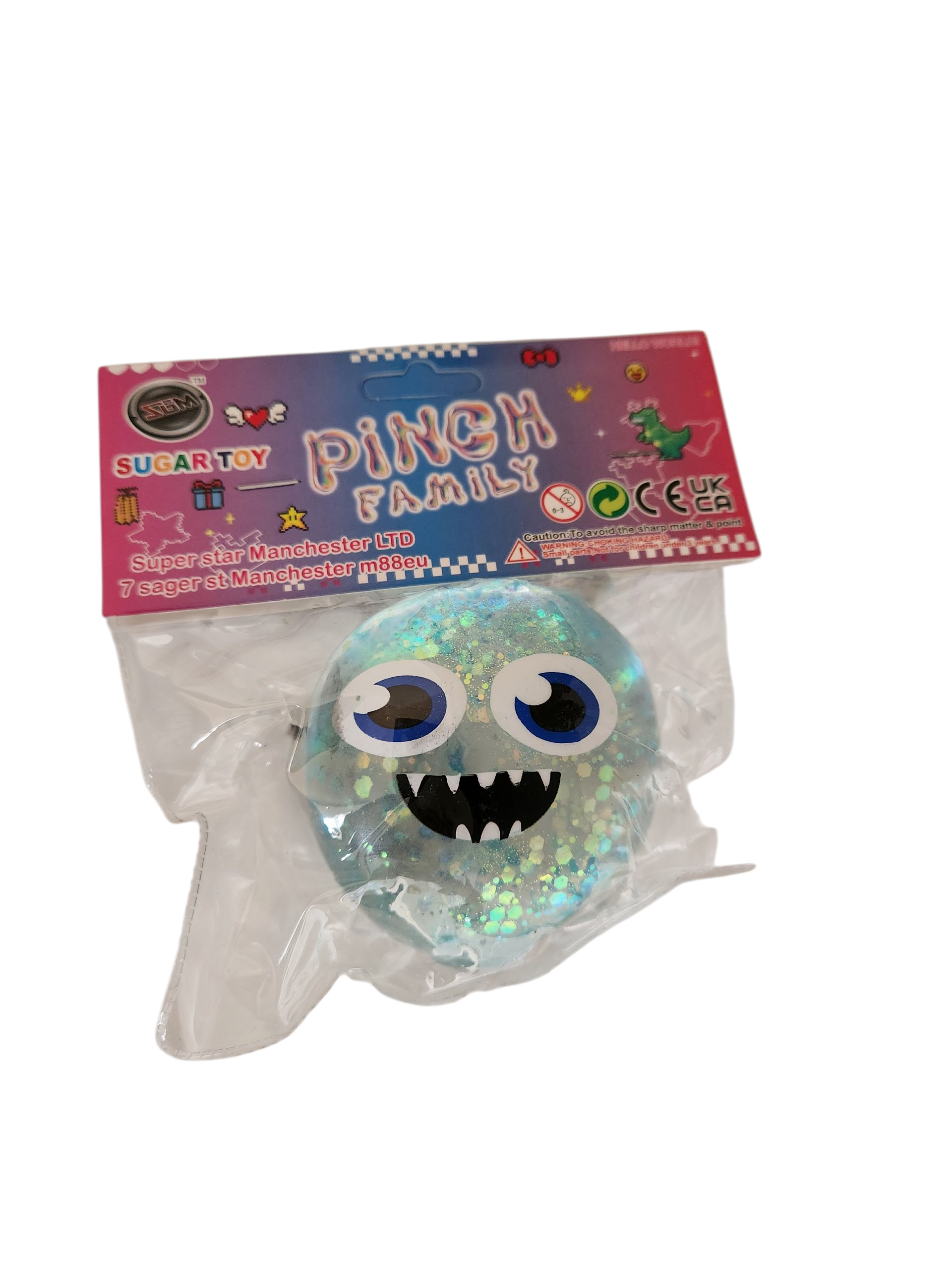 Squishy Monsters - Sugar Glitter  Stress Relief