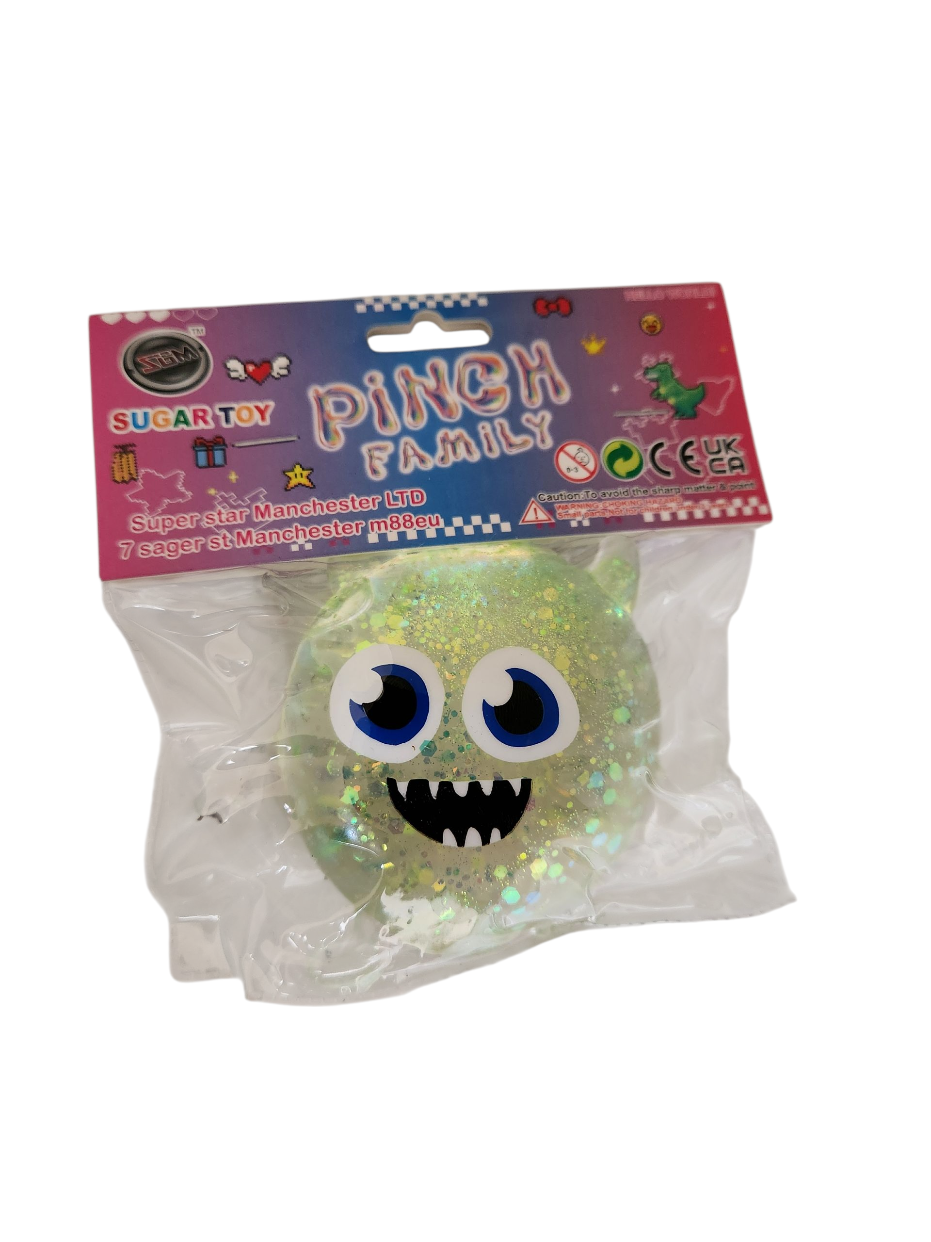 Squishy Monsters - Sugar Glitter  Stress Relief