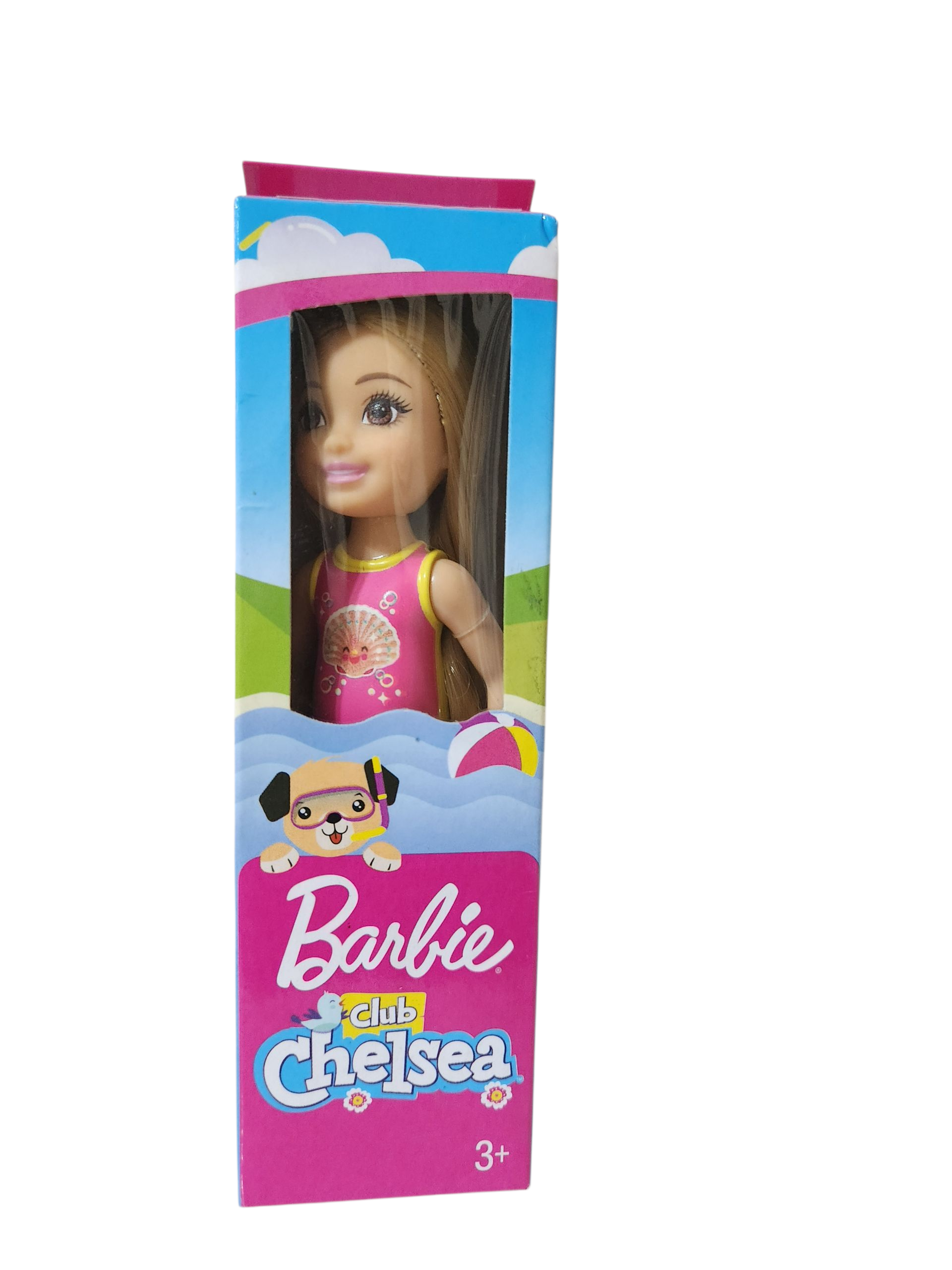 Barbie Club Chelsea Doll with Flamingo Print Dress for Kids Ages 3+