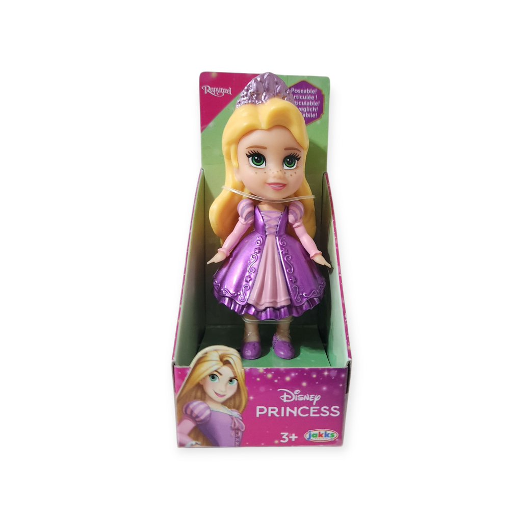 Disney Princess Mini Doll Rapunzel Style Varies Perfect for Kids Ages 3 and Up in Purple Dress