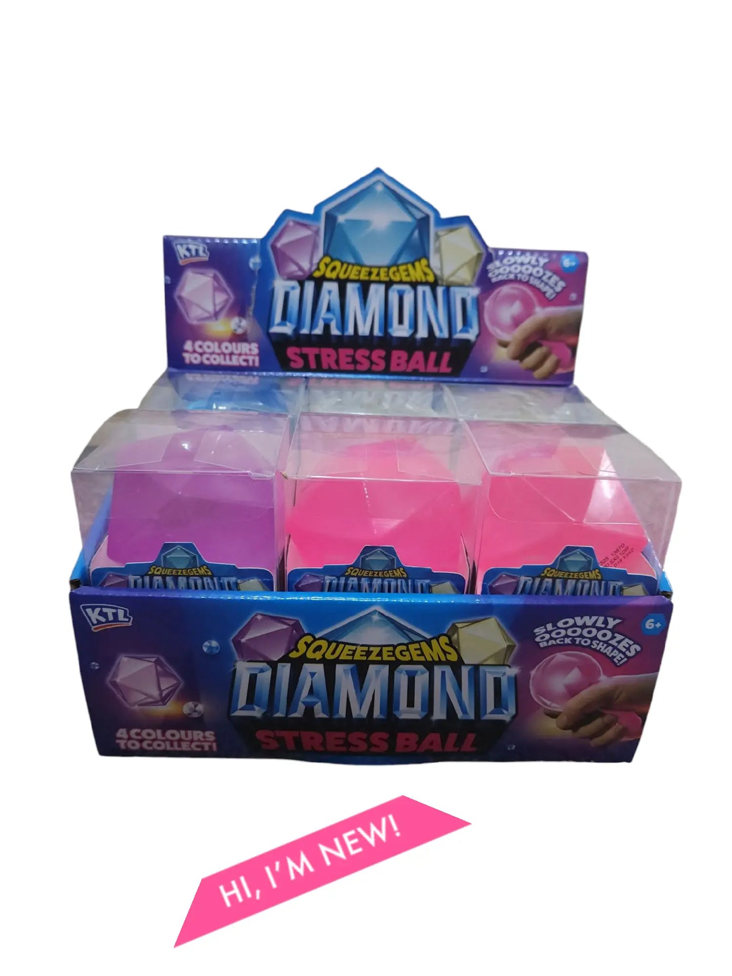 Squeezegems Diamond stress ball