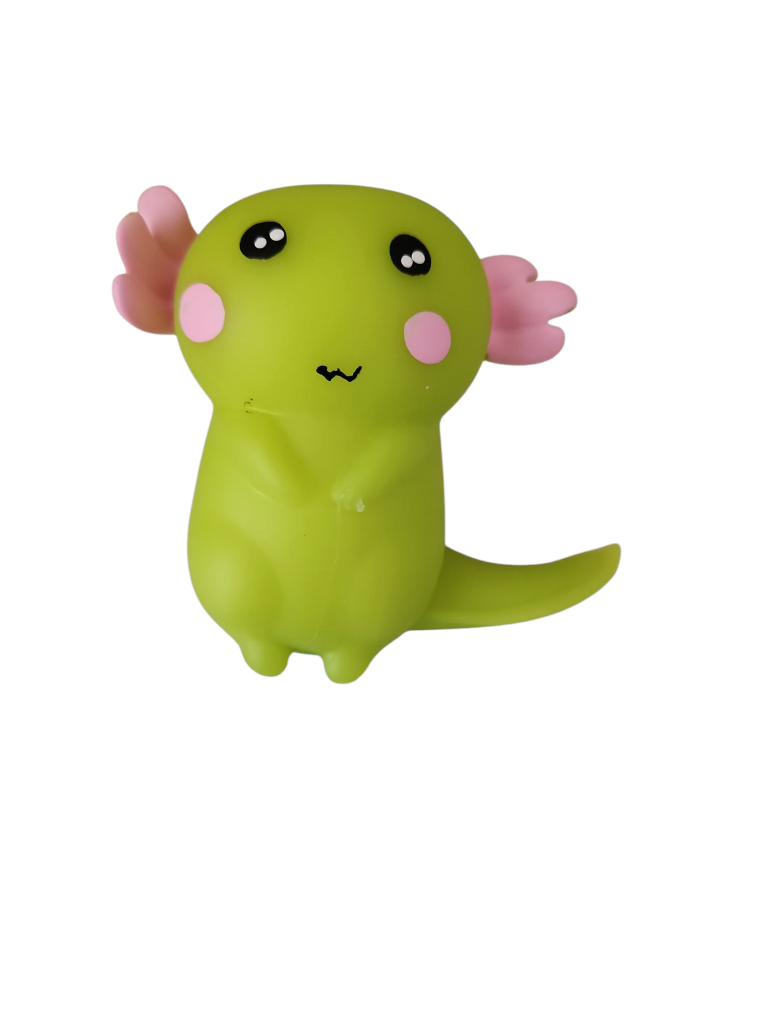 AXOLOTL SQUISHY IN GREEN & PURPLE
