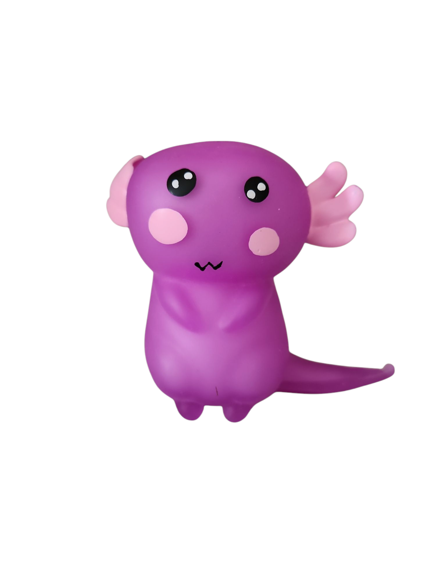 AXOLOTL SQUISHY IN GREEN & PURPLE