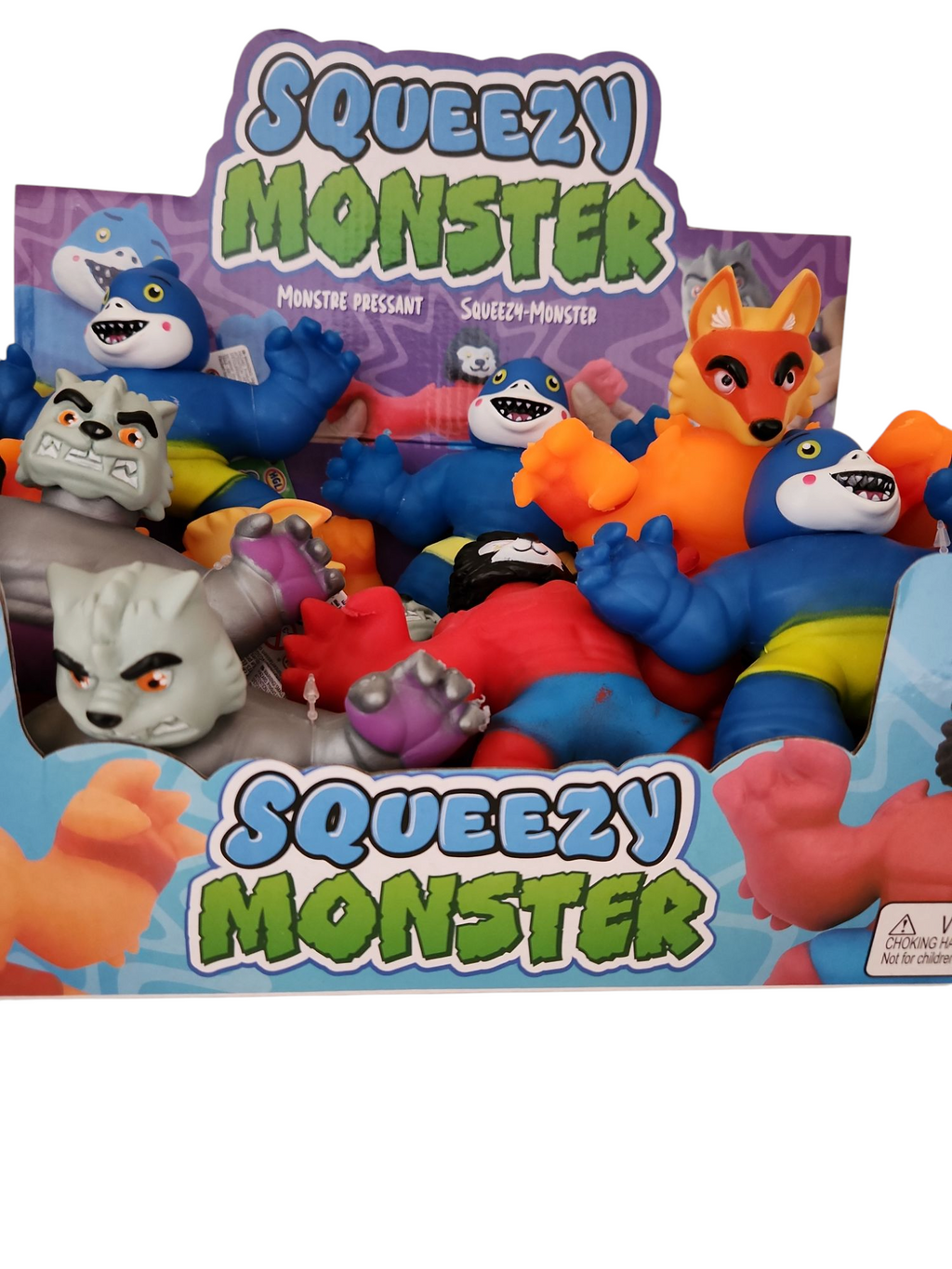 Squeezy Bead Monster - Interactive Fun Toy for Kids - 4 Assorted Choices - Safe & Easy to Clean - Encourages Hand Muscle Development - Perfect for All Ages - Not Suitable Under 36 Months
