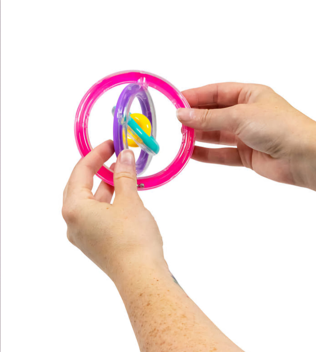 GYRO SPINNING MAZE-TURN IT-  SPIN IT SOLVE IT