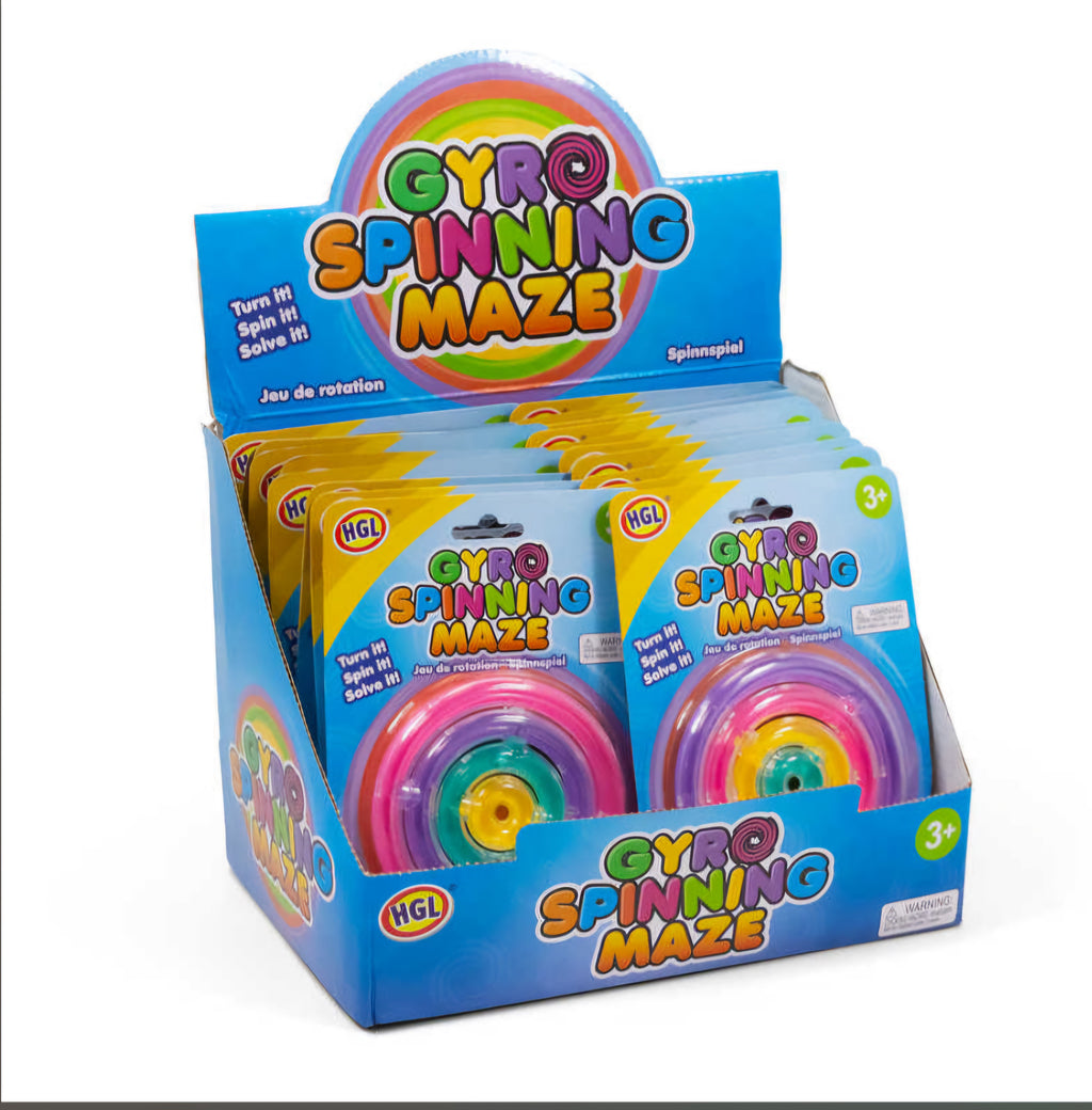 GYRO SPINNING MAZE-TURN IT-  SPIN IT SOLVE IT