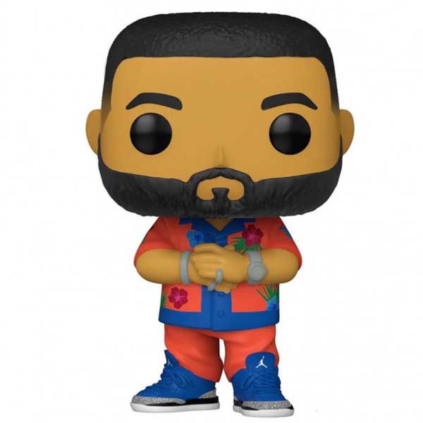 Funko DJ Khaled Vinyl Figure Pop Rocks Collection Iconic Style Vibrant Design Collectible Toy for Fans Not Suitable Under 36 Months