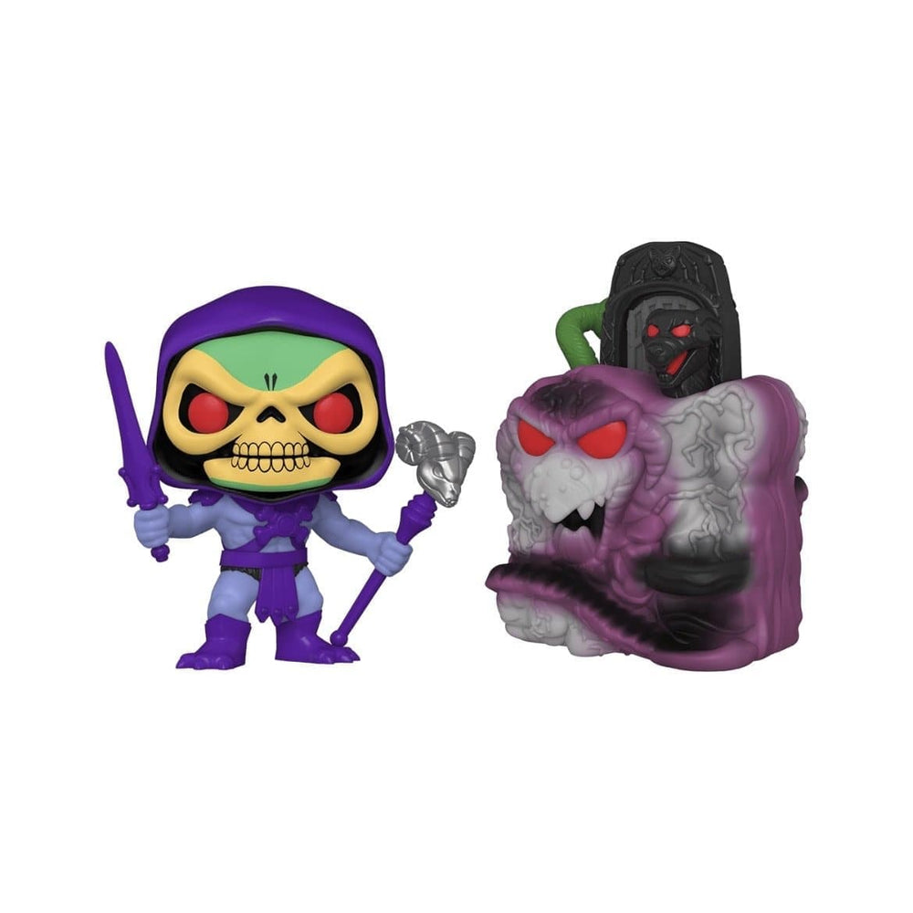 Funko Pop Masters of the Universe Skeletor with Snake Mountain Figure 23 Collectible Toy