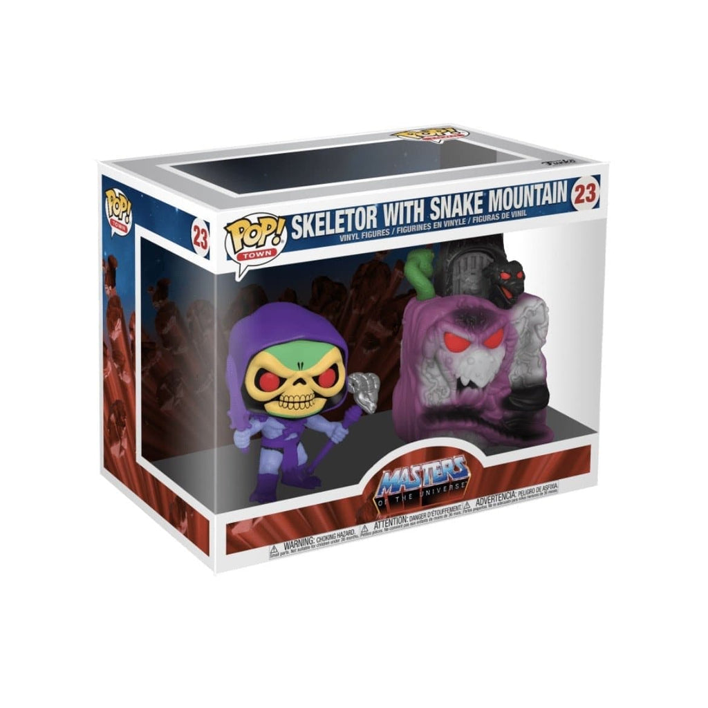 Funko Pop Masters of the Universe Skeletor with Snake Mountain Figure 23 Collectible Toy
